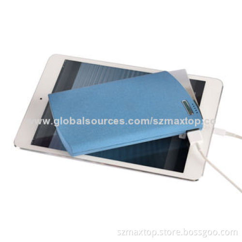 Mobile Phone Power Bank, Global Sources Top Selling,10400mAh Fluff Paint Capacity, with LED Lighting